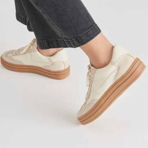 NOTICE X SNEAKERS IVORY MULTI LEATHER