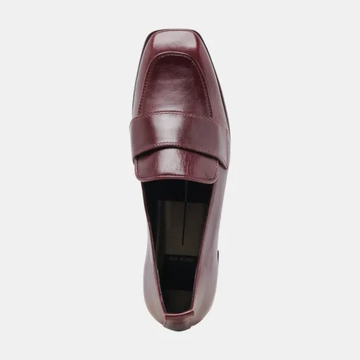 NYGEL LOAFERS CRANBERRY LEATHER