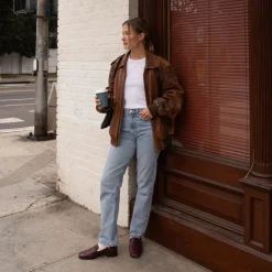 NYGEL LOAFERS CRANBERRY LEATHER
