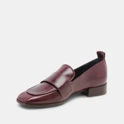NYGEL LOAFERS CRANBERRY LEATHER