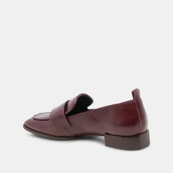 NYGEL LOAFERS CRANBERRY LEATHER