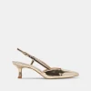 ODELA HEELS LIGHT GOLD STELLA