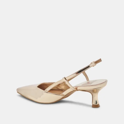 ODELA HEELS LIGHT GOLD STELLA