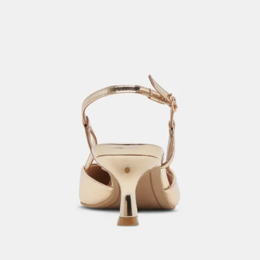 ODELA HEELS LIGHT GOLD STELLA