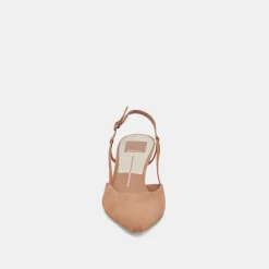ODELA HEELS TOFFEE SUEDE