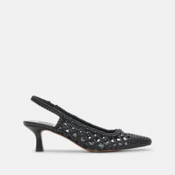 OLYMPA HEELS BLACK STELLA