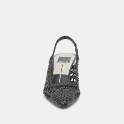 OLYMPA HEELS BLACK STELLA