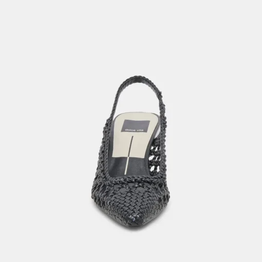 OLYMPA HEELS BLACK STELLA