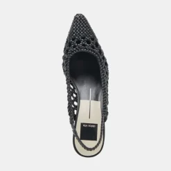 OLYMPA HEELS BLACK STELLA