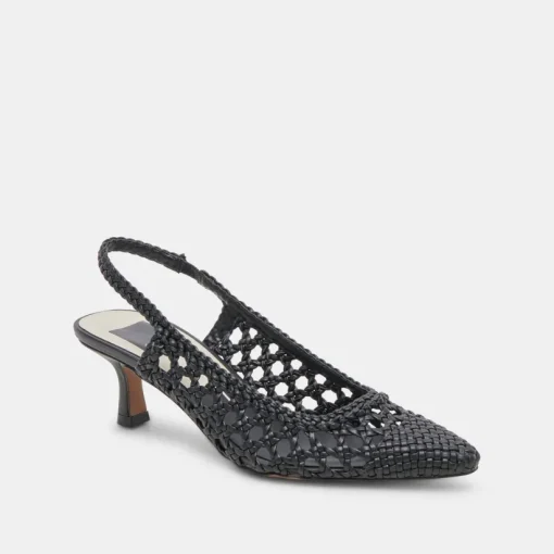 OLYMPA HEELS BLACK STELLA