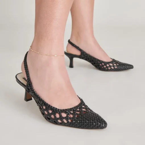 OLYMPA HEELS BLACK STELLA