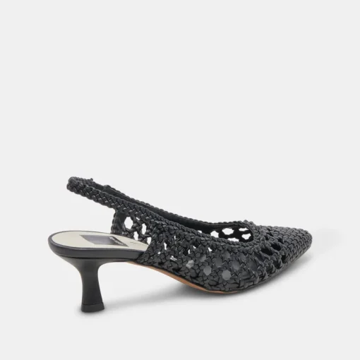 OLYMPA HEELS BLACK STELLA