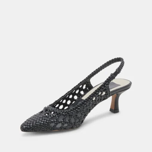 OLYMPA HEELS BLACK STELLA