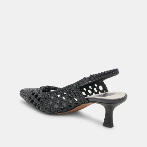 OLYMPA HEELS BLACK STELLA