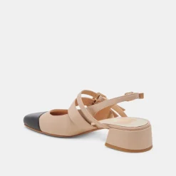 PATZY HEELS NUDE MULTI LEATHER