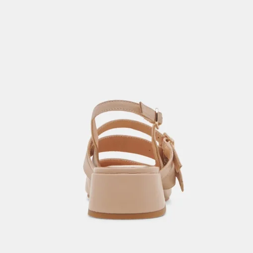 PATZY HEELS NUDE MULTI LEATHER