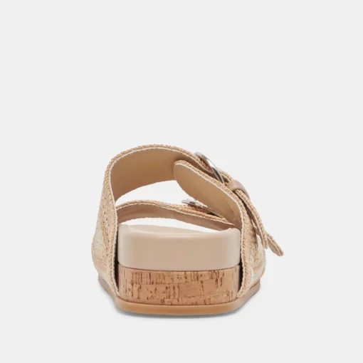 RALLI SANDALS NATURAL MULTI KNIT
