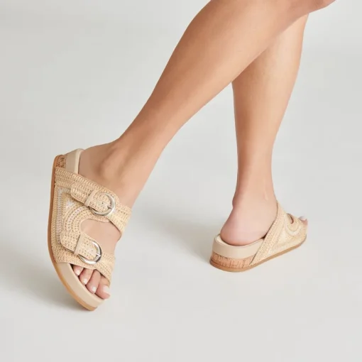 RALLI SANDALS NATURAL MULTI KNIT