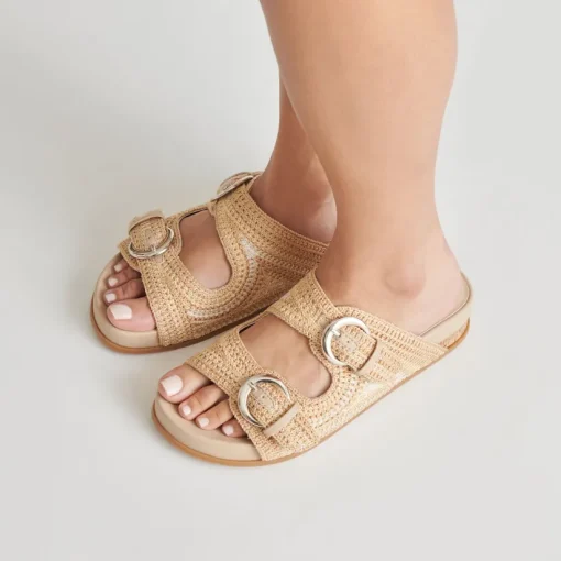 RALLI SANDALS NATURAL MULTI KNIT