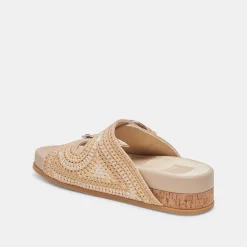 RALLI SANDALS NATURAL MULTI KNIT