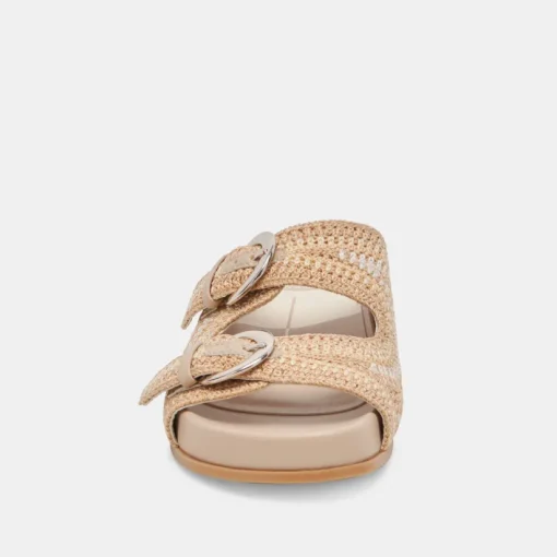 RALLI SANDALS NATURAL MULTI KNIT