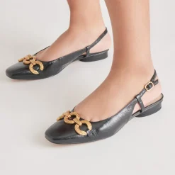 RAMANO FLATS MIDNIGHT CRINKLE PATENT