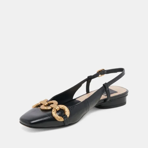 RAMANO FLATS MIDNIGHT CRINKLE PATENT