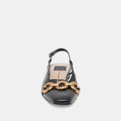 RAMANO FLATS MIDNIGHT CRINKLE PATENT