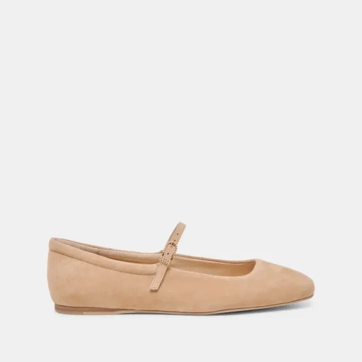 REYES BALLET FLATS BAMBOO SUEDE
