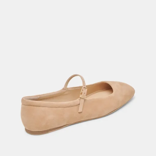 REYES BALLET FLATS BAMBOO SUEDE