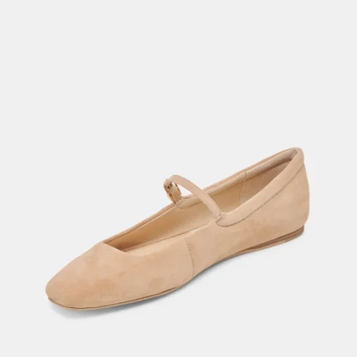 REYES BALLET FLATS BAMBOO SUEDE