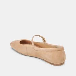 REYES BALLET FLATS BAMBOO SUEDE