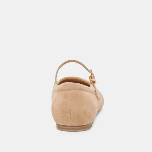 REYES BALLET FLATS BAMBOO SUEDE