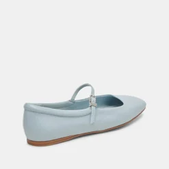 REYES BALLET FLATS SKY BLUE CRINKLE PATENT