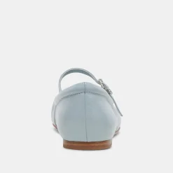 REYES BALLET FLATS SKY BLUE CRINKLE PATENT