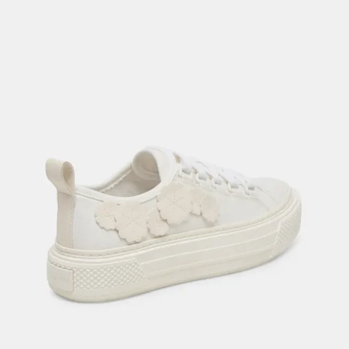 ROBBIN SNEAKERS WHITE CANVAS