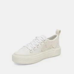 ROBBIN SNEAKERS WHITE CANVAS