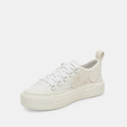 ROBBIN SNEAKERS WHITE CANVAS