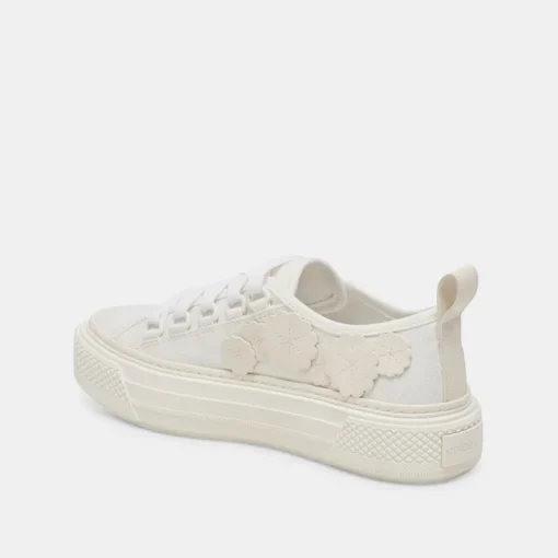 ROBBIN SNEAKERS WHITE CANVAS