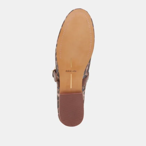 ROSLYN BALLET FLATS LEOPARD MESH