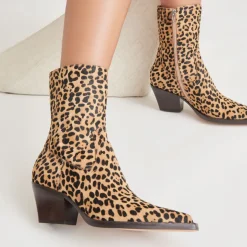 RUTGER BOOTS LEOPARD CALF HAIR