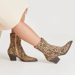 RUTGER BOOTS LEOPARD CALF HAIR
