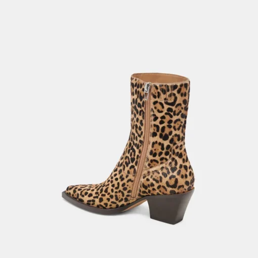 RUTGER BOOTS LEOPARD CALF HAIR