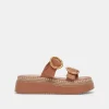 RYSHA SANDALS CIDER LEATHER