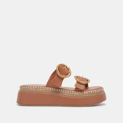 RYSHA SANDALS CIDER LEATHER