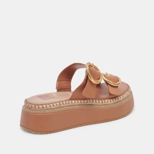 RYSHA SANDALS CIDER LEATHER