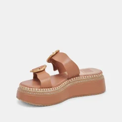 RYSHA SANDALS CIDER LEATHER
