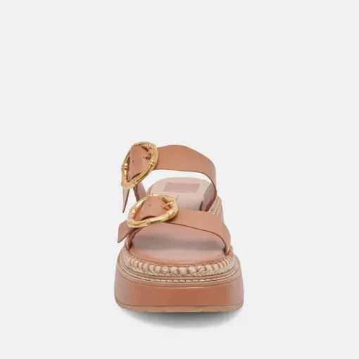 RYSHA SANDALS CIDER LEATHER