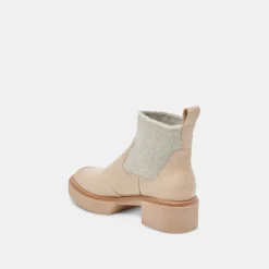 SALINE H2O WIDE BOOTIES DUNE CRINKLE PATENT