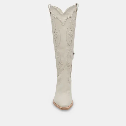 SAMSIN BOOTS IVORY NUBUCK